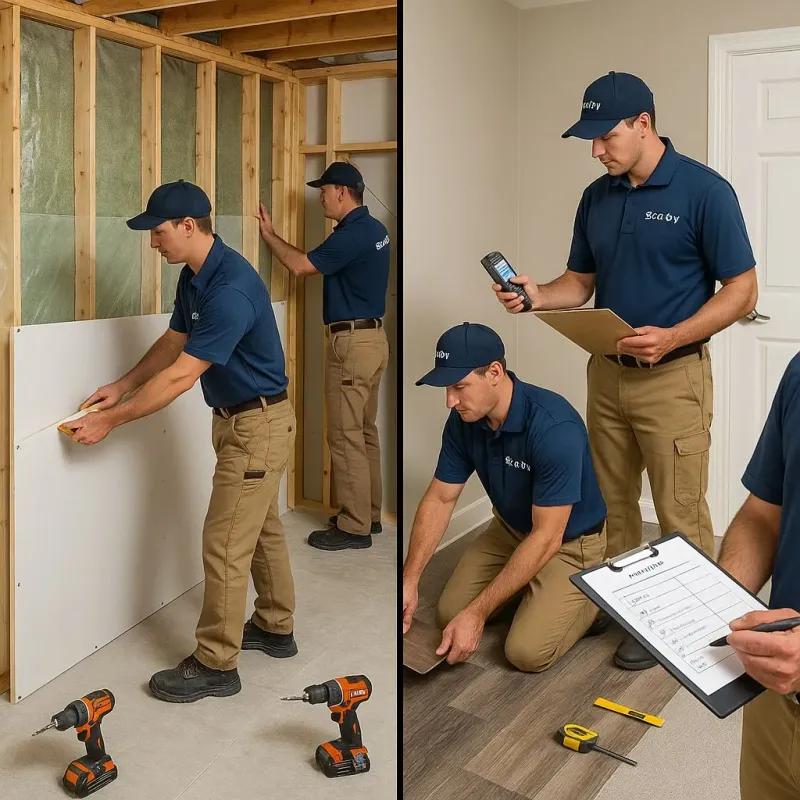 Repairs and Reconstruction process in Pomeroy, WA